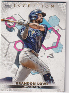2022 Topps Inception Baseball Brandon Lowe #10