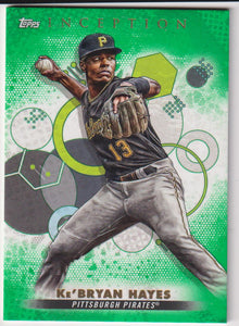 2022 Topps Inception Baseball Green Ke'Bryan Hayes #17