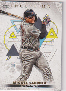 2022 Topps Inception Baseball Miguel Cabrera #5