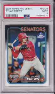 2024 Topps Pro Debut Dylan Crews #PD128 PSA 9