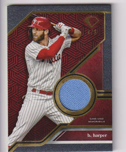 2024 Topps Diamond Icons Single-Player Relics Red 4/5 Bryce Harper #SPR-BRY