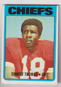 1972 Topps Emmitt Thomas #157 RC