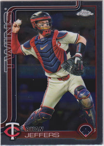 2025 Topps Chrome Baseball Ryan Jeffers #65