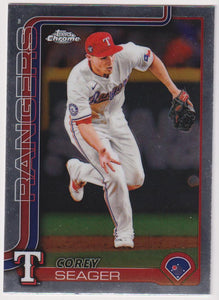 2025 Topps Chrome Baseball Corey Seager #24
