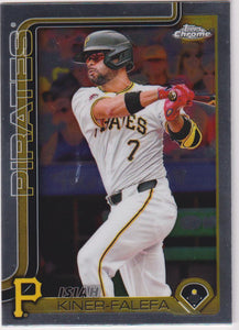 2025 Topps Chrome Baseball Isiah Kiner-Falefa #42