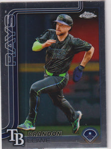 2025 Topps Chrome Baseball Brandon Lowe #113