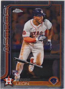 2025 Topps Chrome Baseball Pedro Leon #97 RC