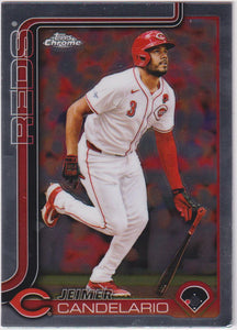 2025 Topps Chrome Baseball Jeimer Candelario #85