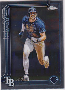 2025 Topps Chrome Baseball Josh Lowe #111