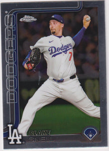 2025 Topps Chrome Baseball Blake Snell #175