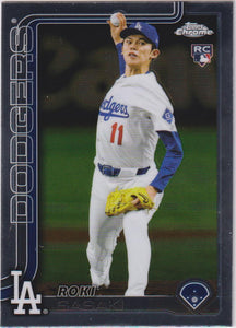 2025 Topps Chrome Baseball Roki Sasaki #217 RC