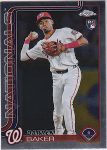 2025 Topps Chrome Baseball Darren Baker #231 RC