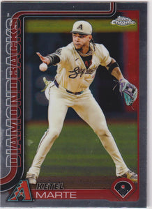 2025 Topps Chrome Baseball Ketel Marte #272