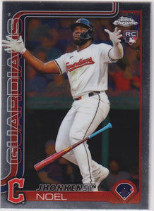 2025 Topps Chrome Baseball Jhonkensky Noel #291 RC