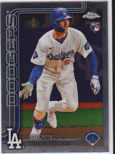 2025 Topps Chrome Baseball Hunter Feduccia #288 RC