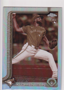 2025 Topps Chrome Baseball Sepia Adam Kloffenstein #47 RC