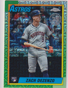 2025 Topps Series 2 1990 Topps Chrome Silver Pack Zach Dezenzo #T90C-150 RC