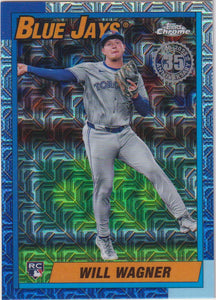 2025 Topps Series 2 1990 Topps Chrome Silver Pack Will Wagner #T90C-146 RC