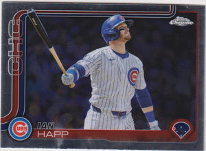2025 Topps Chrome Baseball Ian Happ #144