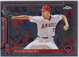 2025 Topps Chrome Baseball Tyler Anderson #227