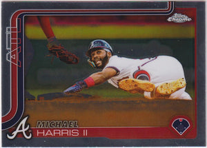 2025 Topps Chrome Baseball Michael Harris II #230