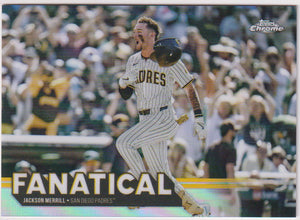 2025 Topps Chrome Baseball Fanatical Jackson Merrill #FAN-12