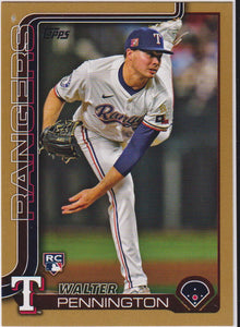 2025 Topps Baseball Gold 1053/2025 Walter Pennington #493 RC