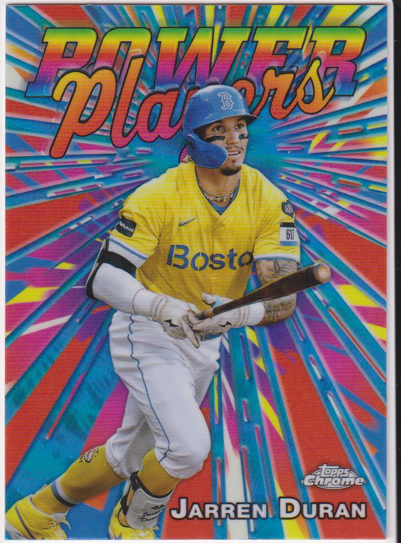 2025 Topps Chrome Power Players Jarren Duran #PP-2