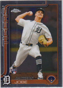 2025 Topps Chrome Jackson Jobe #249 RC
