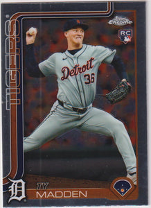 2025 Topps Chrome Ty Madden #285 RC