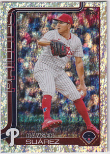 2025 Topps Holo Foil Ranger Suarez #56