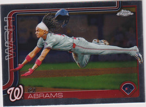 2025 Topps Chrome CJ Abrams #176