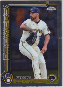 2025 Topps Chrome Baseball Nestor Cortes #22