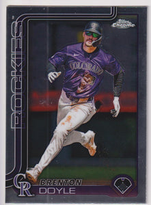 2025 Topps Chrome Baseball Brenton Doyle #118
