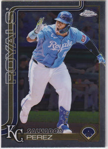 2025 Topps Chrome Baseball Salvador Perez #114