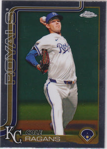 2025 Topps Chrome Baseball Cole Ragans #151