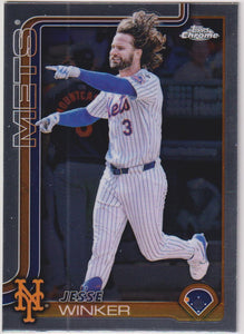 2025 Topps Chrome Baseball Jesse Winker #180