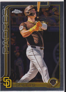 2025 Topps Chrome Baseball Gavin Sheets #158