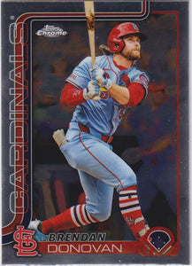 2025 Topps Chrome Baseball Brendan Donovan #233