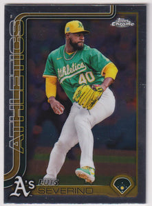 2025 Topps Chrome Baseball Luis Severino #241