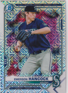 2021 Bowman Baseball Chrome Prospects Mojo Refractor Emerson Hancock #BCP-78