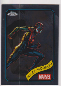 2025 Topps Chrome Marvel Miles Morales #176