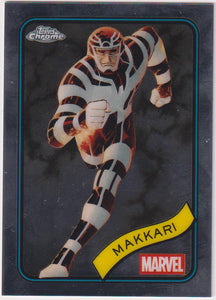2025 Topps Chrome Marvel Makkari #114