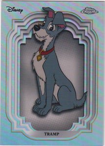 2024 Topps Chrome Disney Refractor Tramp #25