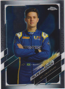 2021 Topps Chrome Formula 1 Felipe Drugovich #60