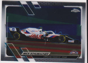 2021 Topps Chrome Formula 1 Mick Schumacher #112