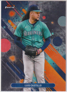 2025 Topps Finest Baseball Luis Castillo #58