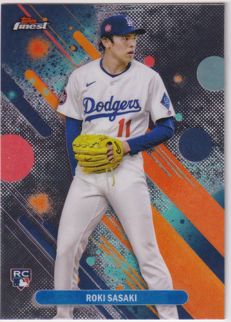 2025 Topps Finest Baseball Roki Sasaki #40 RC