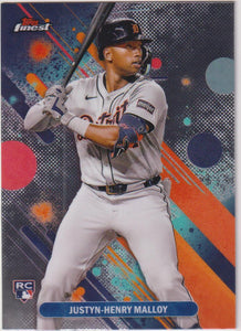 2025 Topps Finest Justyn-Henry Malloy #32 RC