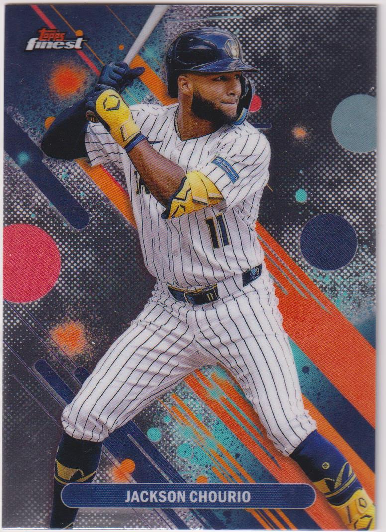 2025 Topps Finest Jackson Chourio #78